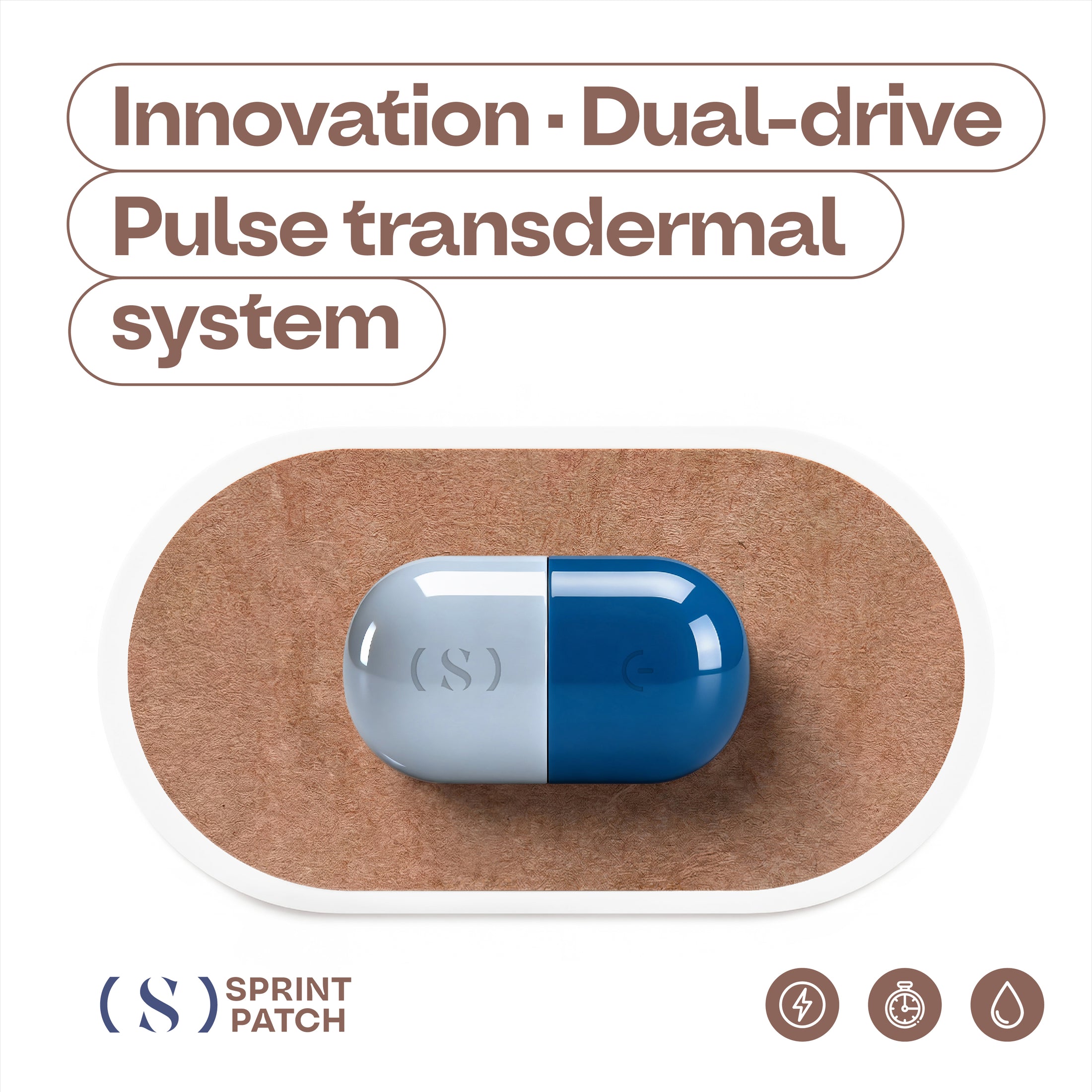 SPRINTPATCH NAD+ Microcurrent Transdermal Patch