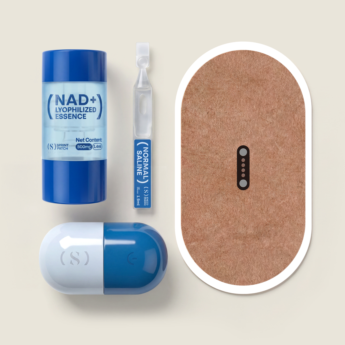 SPRINTPATCH NAD+ Microcurrent Transdermal Patch